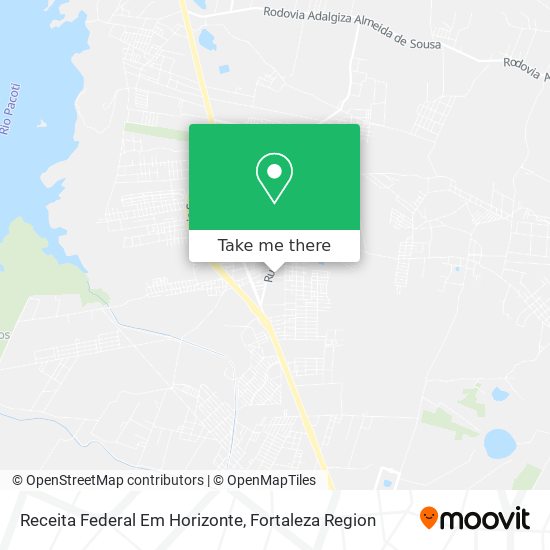 Receita Federal Em Horizonte map