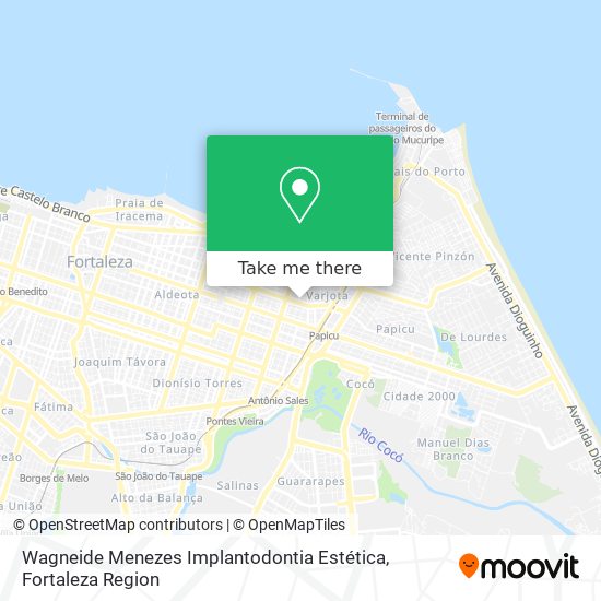 Wagneide Menezes Implantodontia Estética map