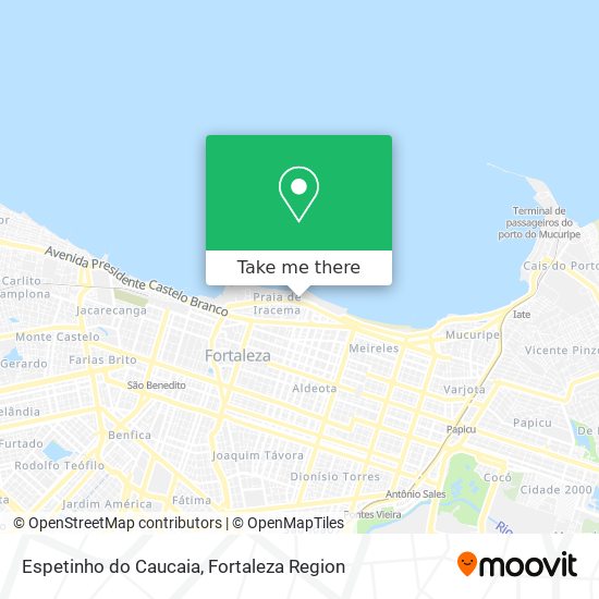 Espetinho do Caucaia map