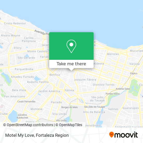 Motel My Love map