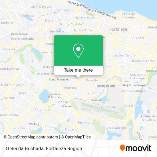 O Rei da Buchada map