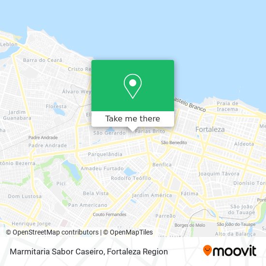Marmitaria Sabor Caseiro map