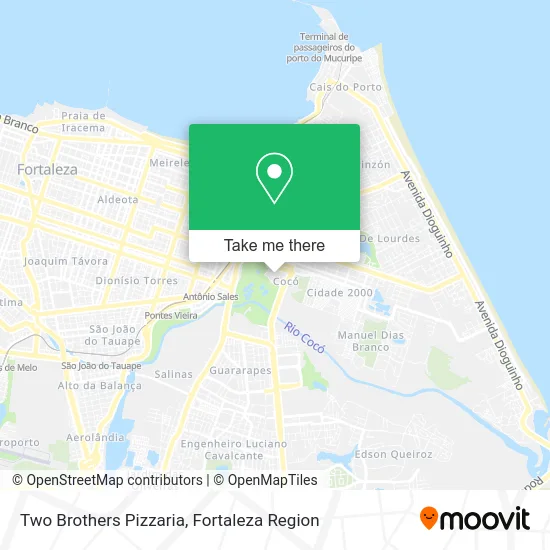 Two Brothers Pizzaria map