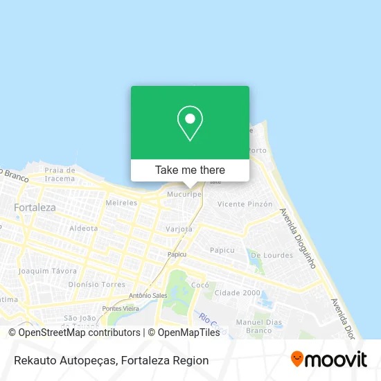 Rekauto Autopeças map