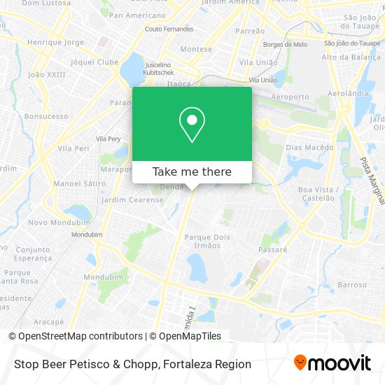 Stop Beer Petisco & Chopp map