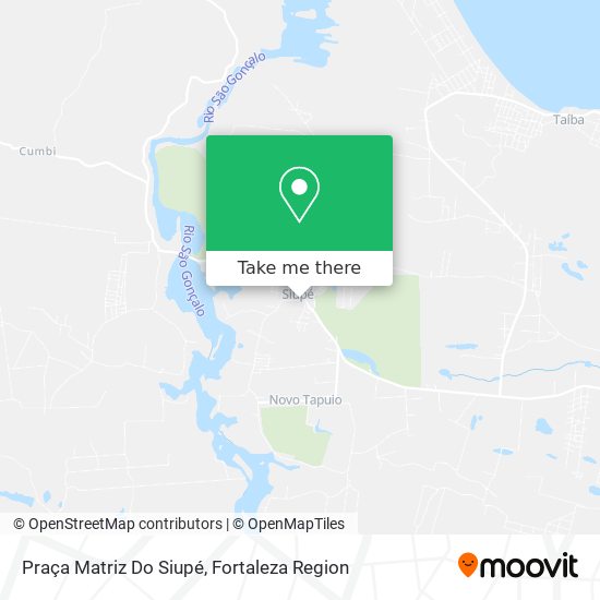 Praça Matriz Do Siupé map