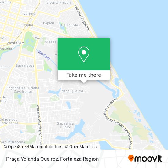 Praça Yolanda Queiroz map