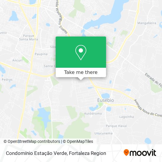 Condomínio Estação Verde map