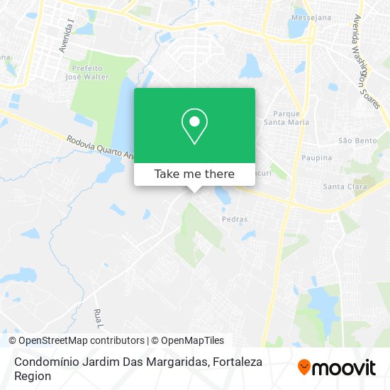 Condomínio Jardim Das Margaridas map