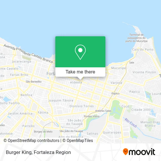 Burger King map