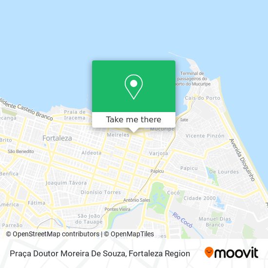 Praça Doutor Moreira De Souza map