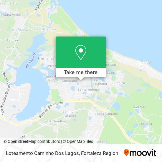 Loteamento Caminho Dos Lagos map
