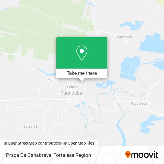 Praça Da Canabrava map