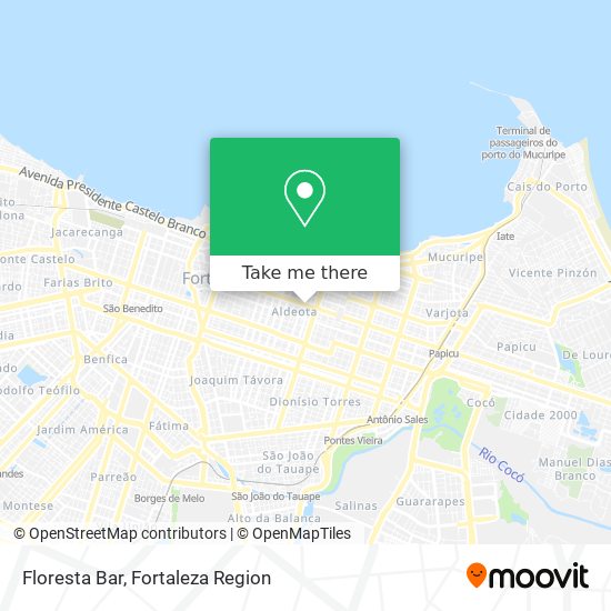 Floresta Bar map