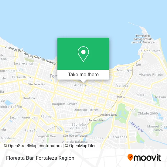 Floresta Bar map
