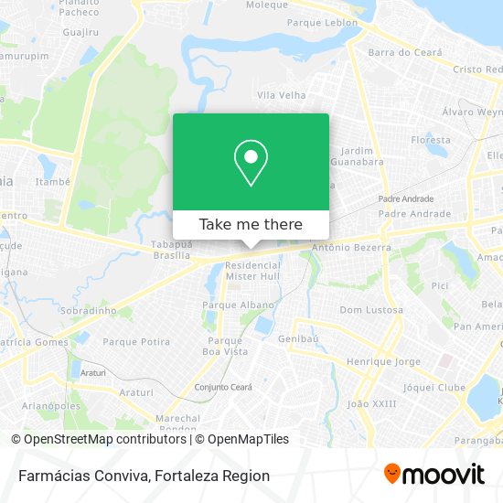 Farmácias Conviva map