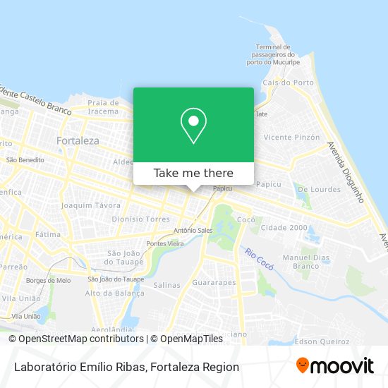 Laboratório Emílio Ribas map