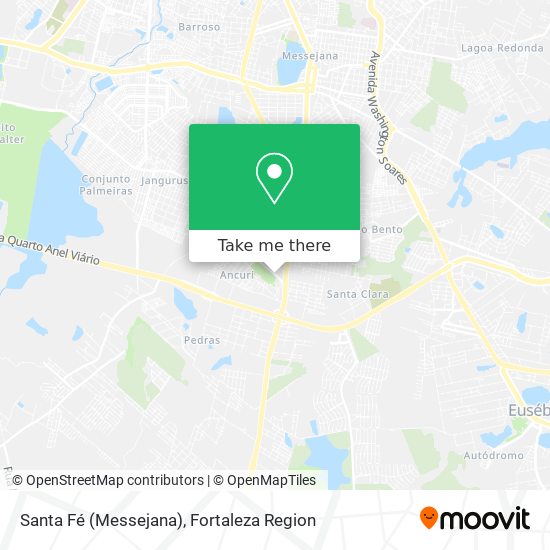 Santa Fé (Messejana) map