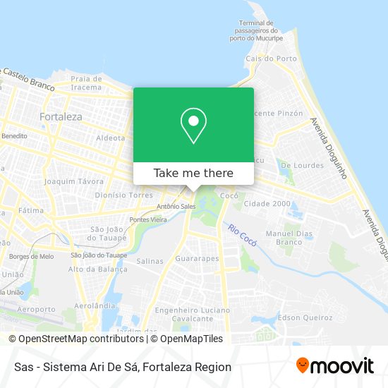 Sas - Sistema Ari De Sá map