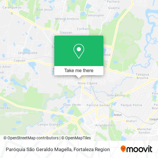 Paróquia São Geraldo Magella map
