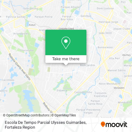 Escola De Tempo Parcial Ulysses Guimarães map