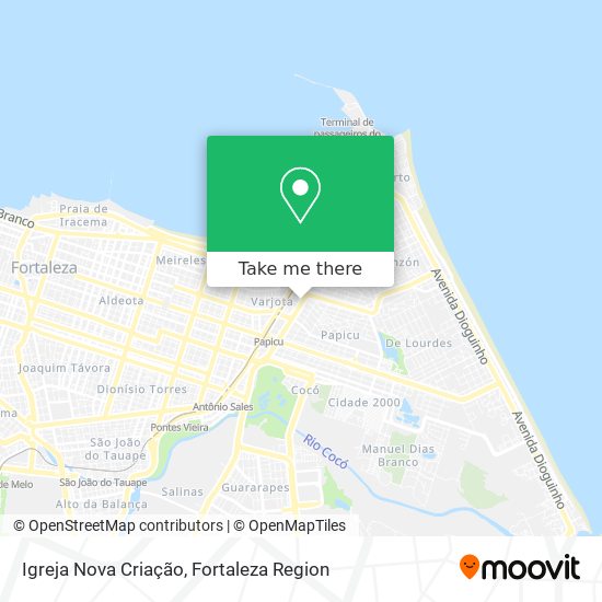 Igreja Nova Criação map