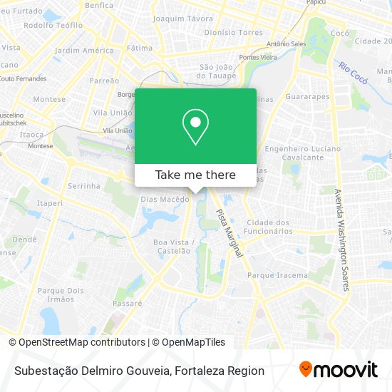 Subestação Delmiro Gouveia map