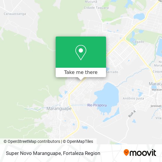 Super Novo Maranguape map