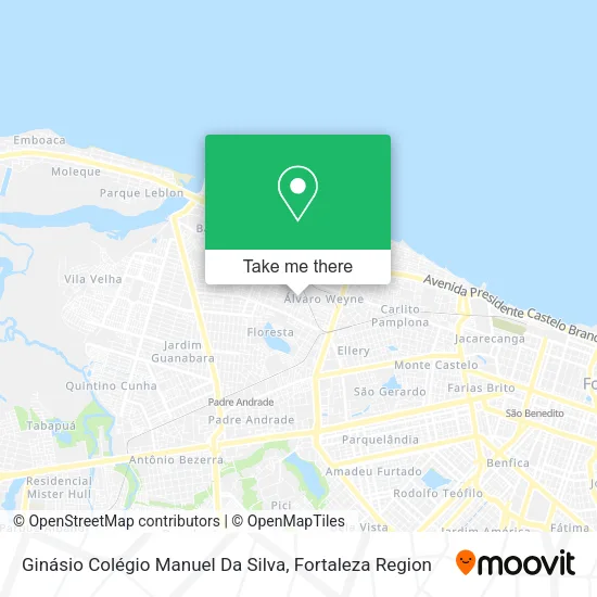 Ginásio Colégio Manuel Da Silva map