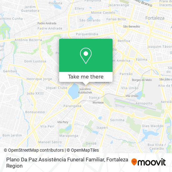 Plano Da Paz Assistência Funeral Familiar map