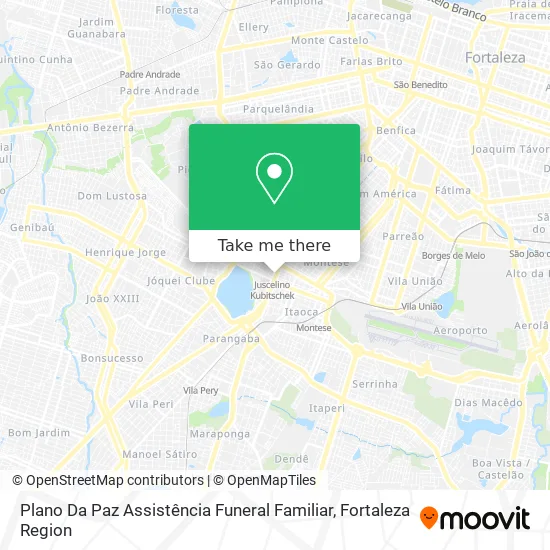 Plano Da Paz Assistência Funeral Familiar map