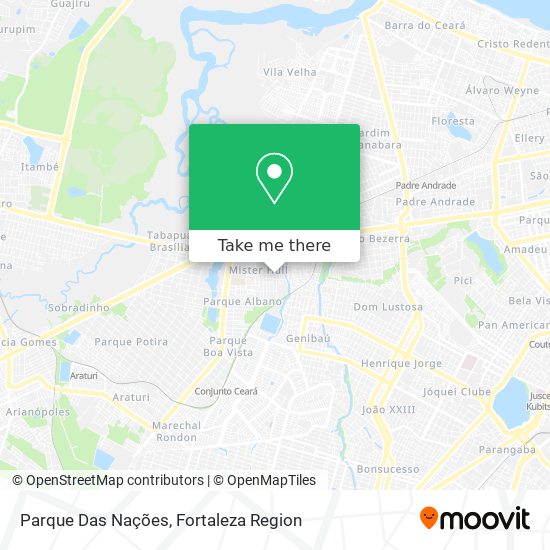 Parque Das Nações map