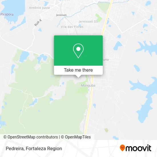 Pedreira map