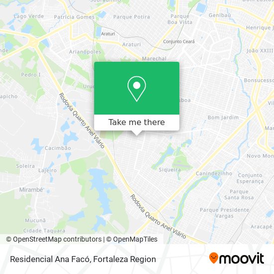 Residencial Ana Facó map