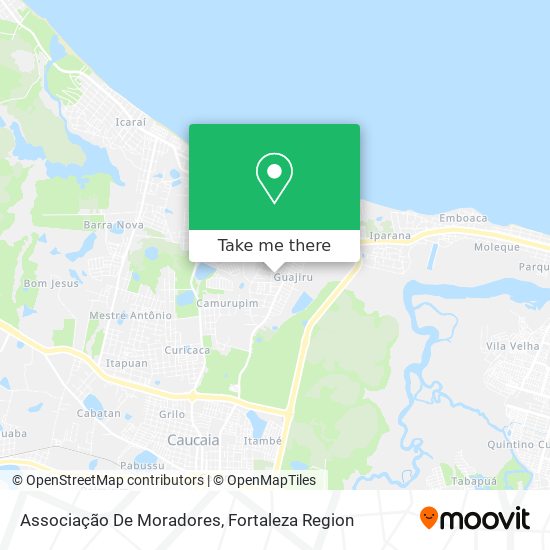 Associação De Moradores map