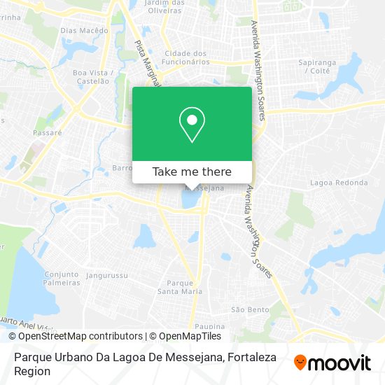 Parque Urbano Da Lagoa De Messejana map