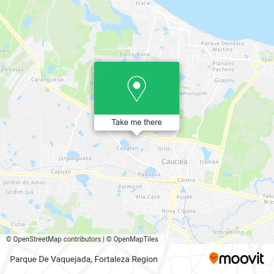 Parque De Vaquejada map