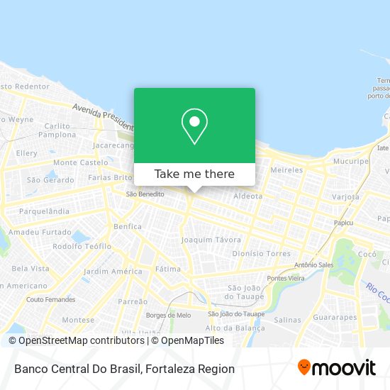 Banco Central Do Brasil map