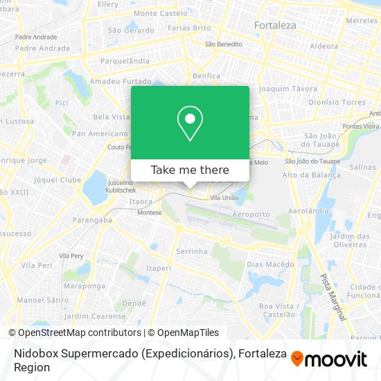 Nidobox Supermercado (Expedicionários) map