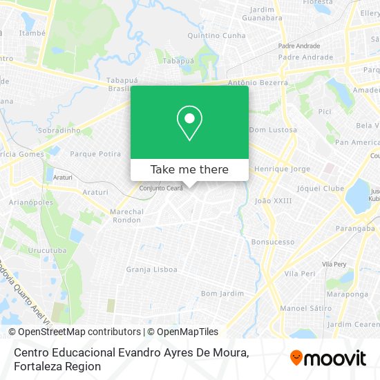 Centro Educacional Evandro Ayres De Moura map