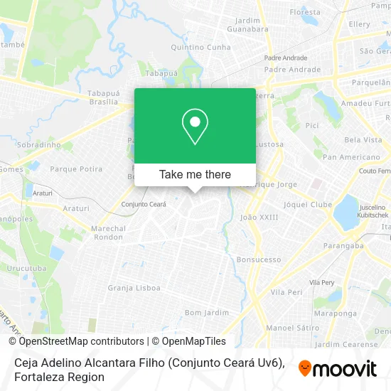 Ceja Adelino Alcantara Filho (Conjunto Ceará Uv6) map