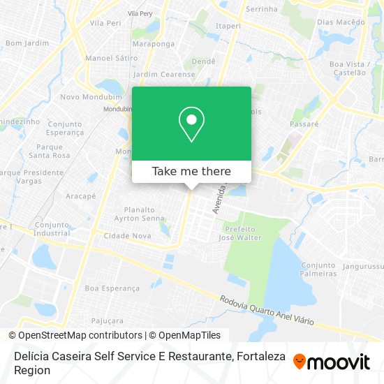 Delícia Caseira Self Service E Restaurante map