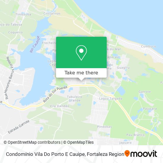 Condomínio Vila Do Porto E Cauipe map