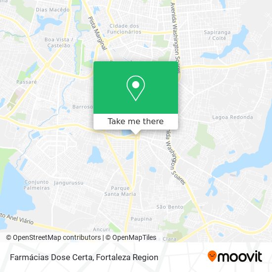Farmácias Dose Certa map