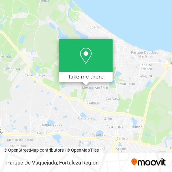 Parque De Vaquejada map