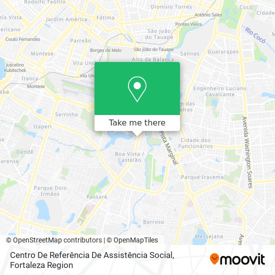 Centro De Referência De Assistência Social map