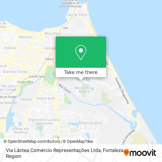 Mapa Via Láctea Comércio Representações Ltda