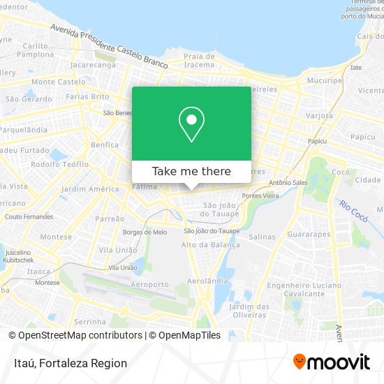 Itaú map