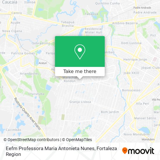 Eefm Professora Maria Antonieta Nunes map