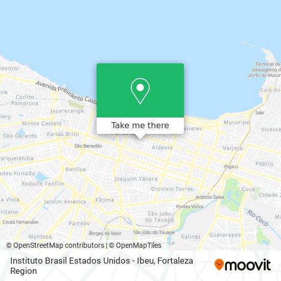 Instituto Brasil Estados Unidos - Ibeu map